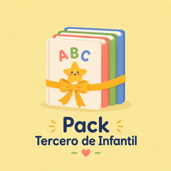 Pack 3º Educación Infantil | Libros y material curso 26/27